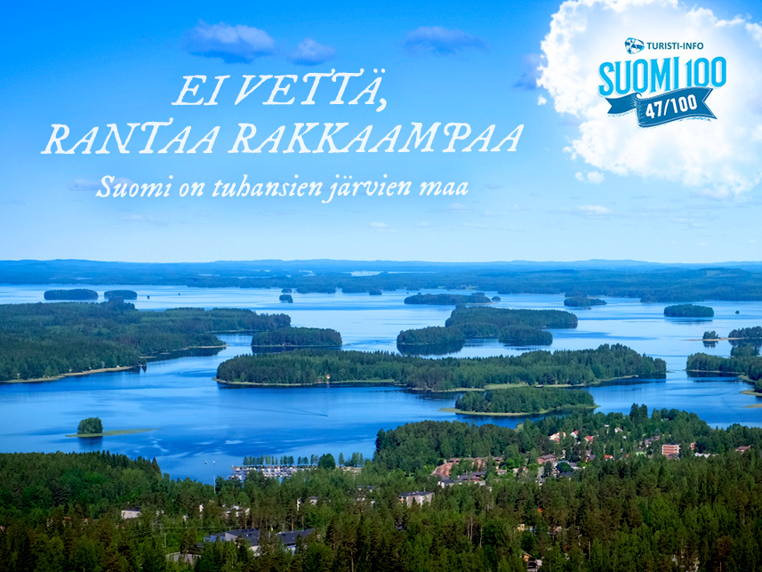 Turisti-Info tuhansien järvien maa