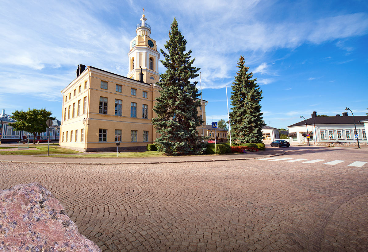 Turisti-Info Hamina graniitti