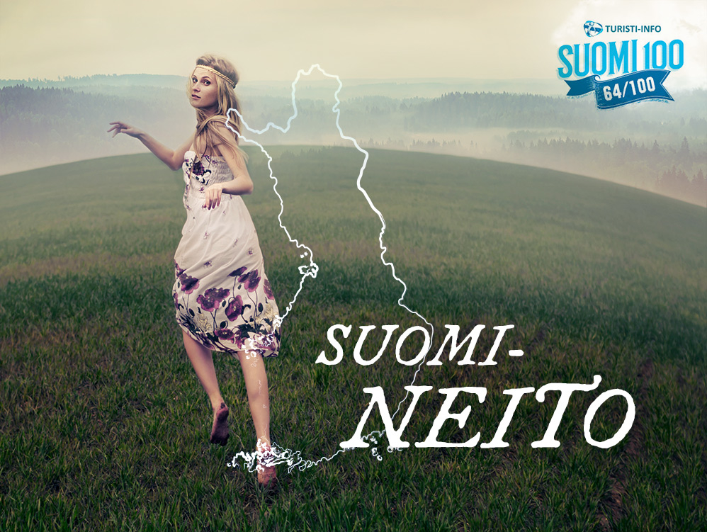 Turisti-Info Suomi-neito