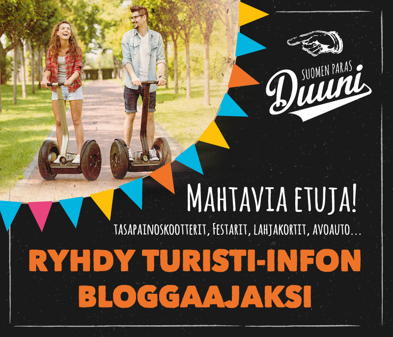 Ryhdy Turisti-Infon bloggaajaksi