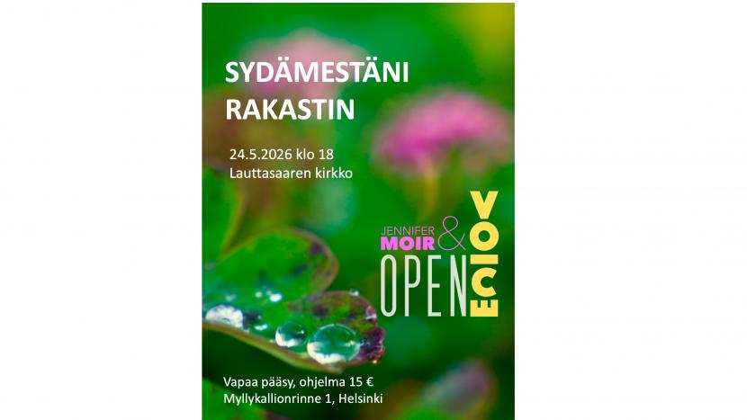Sydämestäni rakastin